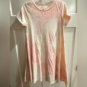 Melrose and Market Pink and Cream Top